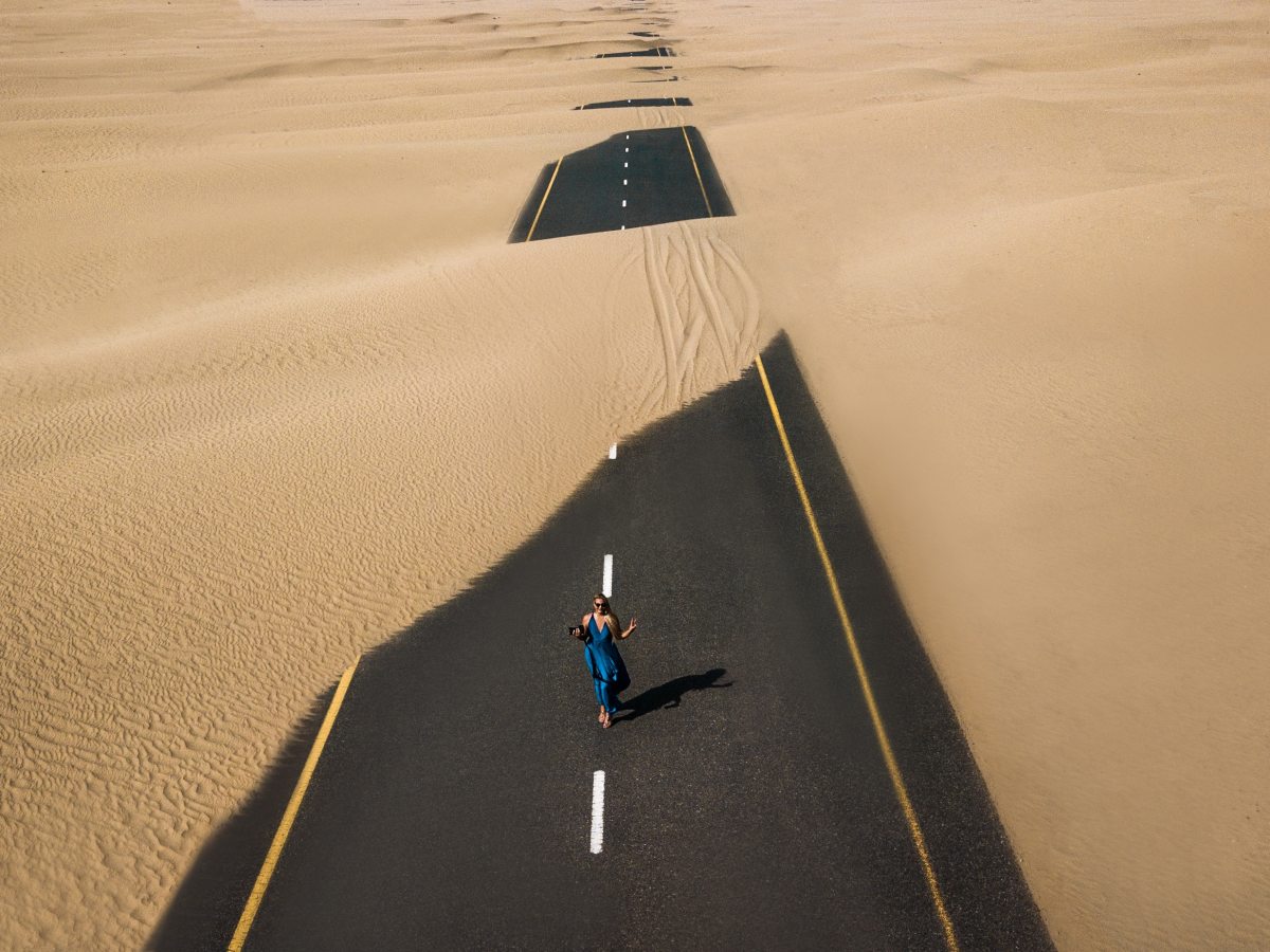 Getting lost can be scary